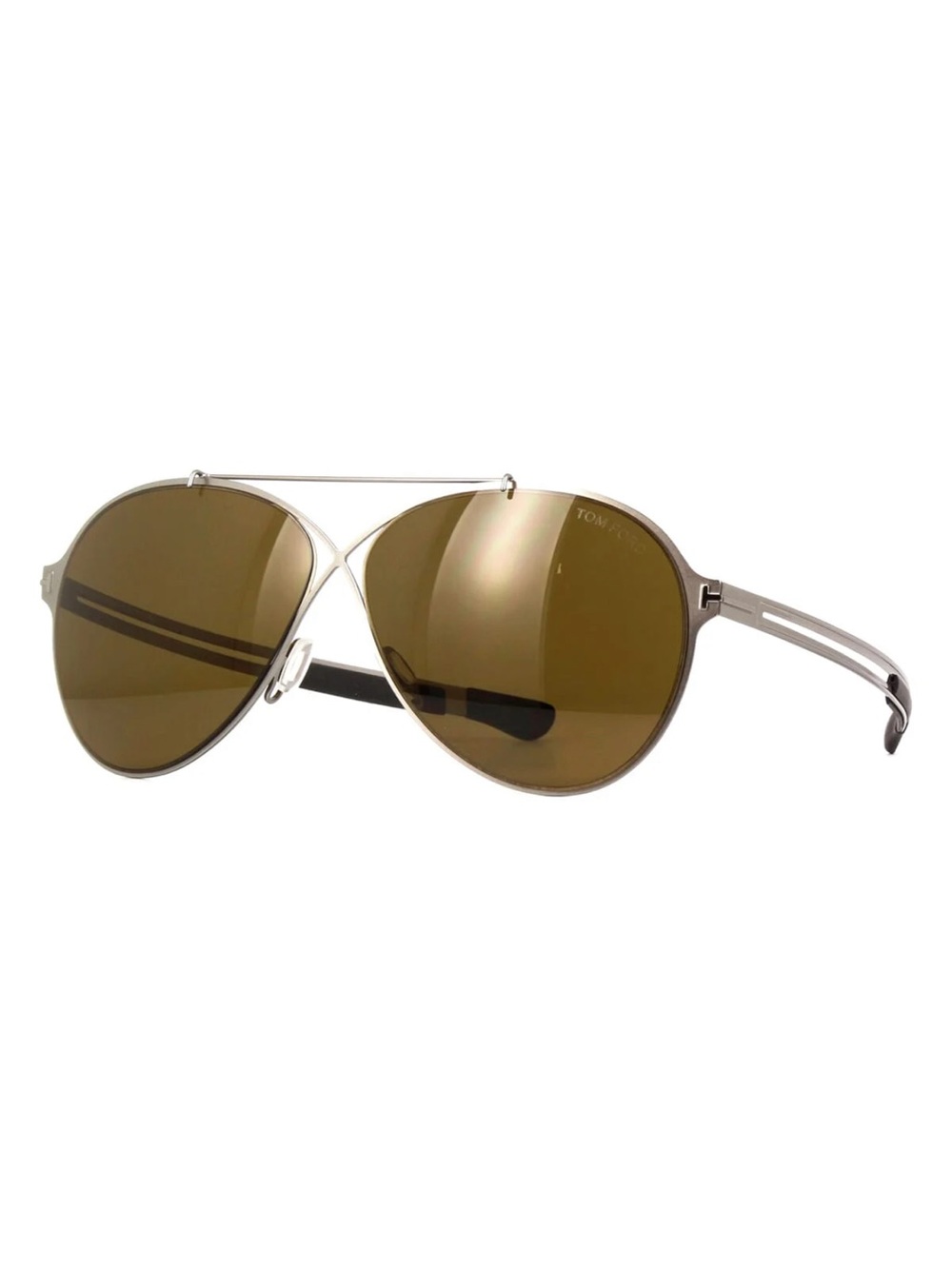 TOM FORD ROCCO LIGHT RUTHENIUM ROVIEX SUNGLASSES TF828